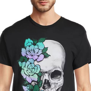 Tenue d'été décontractée tendance pour hommes, t-shirt imprimé DTF au design cool, t-shirt graphique DTF pour hommes - Product Image 3