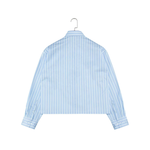 Camisa de Franela de Algodón para Hombre, Diseño a Rayas, Manga Larga, Cuello Abotonado, Estilo Urbano, Gruesa y Cálida, Casual de Otoño - Product Image 2