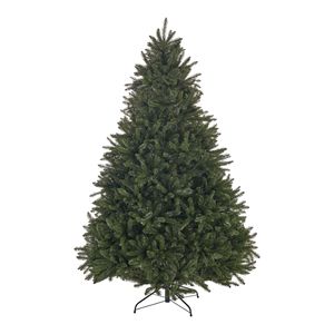 Albero di Natale Artificiale da 2,3 m con 2559 Punte di Rami, Decorazioni per Feste Natalizie, Base con Cerniere in Metallo per Natale - Product Image 2