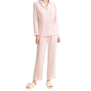 Direct Manufacturer Polyester Cotton Women's Pajamas Comfortable Casual Sleepwear OEM ODM Supplier - Product Image 1