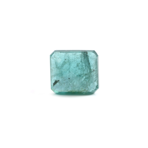 Loose 3.3 Carat Zambian Emerald Emerald Cut Gemstone for Fine Jewelry - Product Image 2