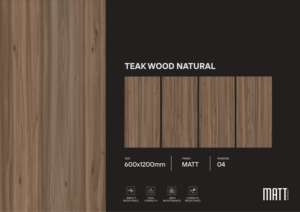 Azulejos de porcelana Prime Matt tamaño 600X1200, azulejos premium para pisos y paredes para espacios habitables, oficinas y diseño de interiores comerciales. - Product Image 6