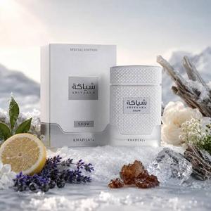 น้ำหอม SHIYAAKA SNOW 100 มล. โดย KHADLAJ ของแท้จากดูไบ กลิ่นหอมติดทนนาน น้ำหอมแบบ Eau De Parfum สำหรับผู้ชาย - Product Image 1