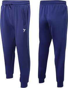 Chándal Unisex Azul con Cremallera Completa, Color Sólido, Poliéster, Ropa Casual con Bolsillos Laterales y Logotipo Frontal - Product Image 4