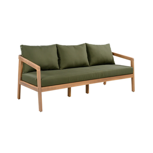 Conjunto de Sofás Modernos de Madera de Teca para Exteriores, para Hotel, Villa, Patio Trasero, Terraza - Product Image 2