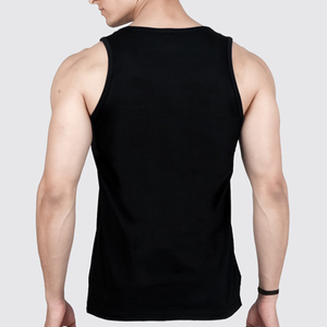 Solid Color Breathable Tank Top Custom Logo Ribbed Vests Knitted Fitness Gym Stringer <b>Singlet</b> <b>for</b> <b>Men</b> training workout session - Product Image 3