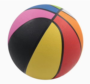 Balón de Baloncesto Duradero con Cubierta de PVC Colorida y Cámara de Butilo, Tamaño 5, para Niños y Adultos - Product Image 1