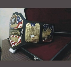 Cinturón de Campeonato de EE. UU. Personalizable con Nombre, Cinturón de Lucha Libre, Cinturón de Ganador de Torneo - Product Image 3