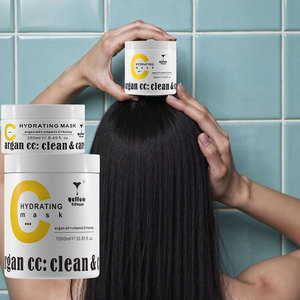 Masque capillaire hydratant à l'<span class=keywords><strong>huile</strong></span> d'argan et à la vitamine C avec traitement anti-âge au miel, améliore la brillance et la souplesse, répare les cheveux secs/dommagés - Product Image 6