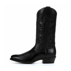 Bottes en cuir personnalisables pour homme et femme, hauteur genou, style cowboy, bottes de pluie - Product Image 2