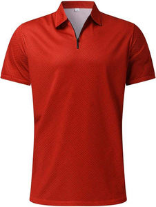 Polo personnalisé pour homme en piqué doux et respirant, motif cocotier, manches courtes, vêtements de travail d'été, vêtements de golf de qualité supérieure - Product Image 6