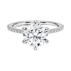 Shiny White Silver <b>Crystal</b> <b>Ring</b> for Women Elegant Wedding Engagement Anniversary Party Jewelry <b>Ring</b> Gift - Product Image 2