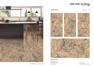 กระเบื้องพอร์ซเลน Prime Jazz เกรดพรีเมียม ผิวเงา ขนาด 600x1200 มม. รูปแบบขนาดใหญ่ สำหรับตกแต่งผนังและพื้น ภายในและภายนอกอาคาร ดีไซน์ทันสมัย - Product Image 5