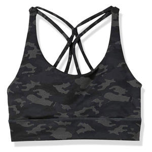 Soutien-gorge de sport personnalisé imprimé avec un tissu à séchage rapide et un maintien extensible confortable pour chaque entraînement - Product Image 1