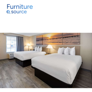 Star Hotel Casegoods Moderne Eco-Friendly Appartement Chambre à coucher Design MDF Placage Structure Durable Custom Made in Vietnam - Product Image 2