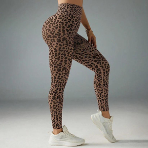 Leggings de sublimation sans couture pleine longueur, taille unique, imprimés, best-sellers, élastiques et ajustés pour le sport et le fitness - Product Image 4