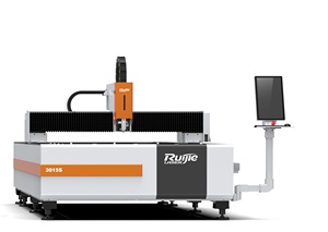 Máy cắt laser sợi quang CNC RUIJIE <span class=keywords><strong>CE</strong></span> 3000W 3015 bàn đơn, cắt kim loại tấm, thép carbon, thép không gỉ, sử dụng laser Raycus Max - Product Image 2