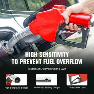 Avvolgitubo Automatico Extra Lungo 3/4'' x 66FT per Carburante Diesel, Costruzione Robusta in Acciaio al Carbonio, Retrattile per Stoccaggio Carburante - Product Image 4