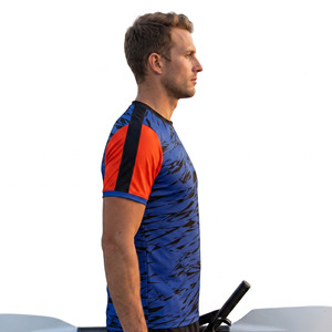 Maillot de Rameur Homme à Sublimation Intégrale, Manches Courtes, Léger, 100% Polyester - Product Image 3