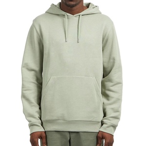 Sudadera con Capucha Extra Grande para Hombre, de Algodón Grueso, Lisa, con Estampado Invernal Recortado, Impresión Digital - Product Image 3