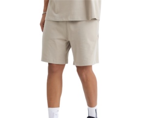 Shorts basiques tendance en pur coton, décontractés, en molleton français, avec cordon de serrage pour hommes - Product Image 4