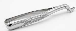 DIVIED INTERNATIONAL Pinza de Extracción Dental para Molares Inferiores Derechos con Recubrimiento de Cromo, Empuñadura Acolchada Deluxe 30, Instrumento Quirúrgico DENTAL - Product Image 3