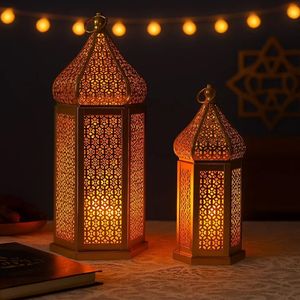 Kraft World Manufacturer Direct Ramadhan Decor Modern Gold Glass <b>Lantern</b> Ramazan Gift Eco-Friendly Handmade <b>Candle</b> <b>Holder</b> - Product Image 5