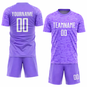 Ensemble de maillots de football unisexe 100 % polyester sublimé, tendance 2026, kit de football personnalisé, streetwear, vêtements de sport, séchage rapide - Product Image 5