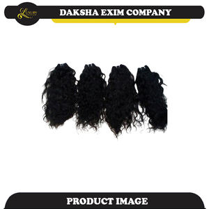 ชุดต่อผมมนุษย์ผมแท้20-30นิ้วทำจากผมจริงผมลอนแบบนิ่มสองชั้น - Product Image 2