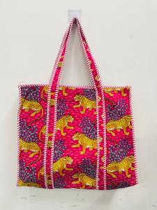 For Handmade Quilted Cotton <b>Boho</b> Drawstring Closure Tote <b>Bag</b> Women Large Shoulder for Daily Shopping - Product Image 1