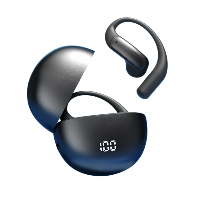 M118 OWS Open Ear Hook Earphones Ultra Light Wireless for V5.4 Headset AI Assistant Sports Running Earbuds 20+ Hours