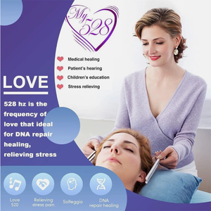 Juego de diapasones de chakra de 528 Hz, aleación de aluminio, apto para terapia de sonido y trabajo energético. - Product Image 4