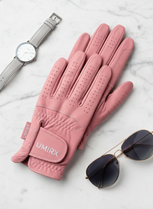 Gants de golf en cuir avec logo personnalisé pour hommes, femmes et jeunes |   OEM ODM |   Poignée souple en cuir Cabretta respirant et thermique |   Fournisseur en gros de produits en vrac - Product Image 3