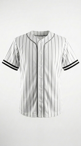เสื้อเบสบอลแขนสั้นสไตล์สปอร์ตสำหรับผู้ชาย - Product Image 5