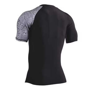 Camiseta Deportiva de Manga Corta para Hombre, Transpirable, de Secado Rápido, con Serigrafía, Logotipo Personalizado y Diseño Propio - Product Image 2