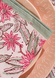 Vente en gros de serviettes de table 100% coton réutilisables écologiques Boho, lot de nappes écologiques pour la cuisine et les repas de mariage - Product Image 3