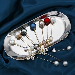 Cristal en gros vente chaude de haute qualité haute qualité Corsage PearlSecure la broche pour éviter l'exposition Broche - Product Image 3