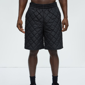 OEM personalizado cintura elástica pantalones cortos hombres Waffle transpirable cómodo Waffle hombres pantalones cortos al mejor precio - Product Image 1