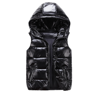 Mens Puffer Vest Contemporary Padded Outerwear Waterproof Eco-Friendly 100% Polyester Lightweight Comfort Custom Logo Private - Product Image 2