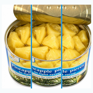 Piña Enlatada en Almíbar de Primera Calidad, Precio de Fábrica, Procedente de Vietnam, Empacada en Lata de 30oz - Product Image 4