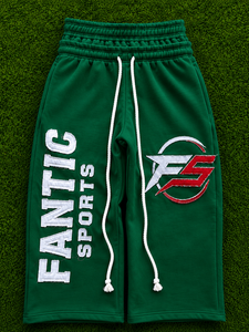 Custom Mens Baggy Sweat <b>Shorts</b> Embroidered Logo Streetwear Fleece <b>Shorts</b> Oversized Long Basketball Jogger <b>Shorts</b> Wholesale - Product Image 2