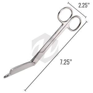 Tijeras Quirúrgicas Premium Lister para Cortar Vendajes, Gasa y Ataduras, Instrumentos Médicos para Primeros Auxilios, Enfermería y EMT - Product Image 4