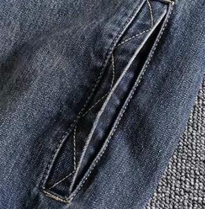 Men's Denim <b>Racer</b> <b>Jacket</b> Hooded Zipper Closure Solid Lining Casual Winter Sporty Washed Regular Fit Front Logo Woven Fabric - Product Image 4