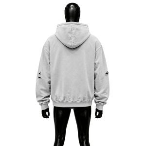 Sudadera con capucha para hombre, color verde oliva, con cremallera, estampado de ángel, de algodón, estilo casual, de felpa francesa. - Product Image 6