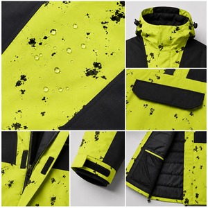 Veste de snowboard de haute qualité, vêtements de ski, veste de snowboard conçue avec un tissu imperméable, une membrane respirante et une isolation thermique - Product Image 6