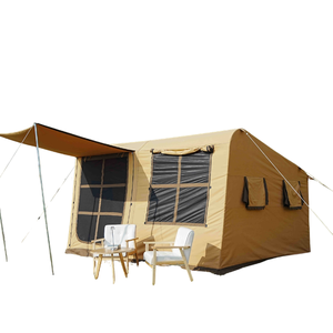 Carpa de Lona Pioneer Outdoors para las Cuatro Estaciones, Tipo Recta, con Refuerzo, de Una Habitación, Amplio Espacio, Impermeable >3000mm, para 3-4 Personas, de Aluminio - Product Image 2
