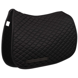 Tapis de selle d'équitation matelassé de luxe EW, respirant, absorbant les chocs, en coton, avec logo personnalisé OEM - Product Image 3