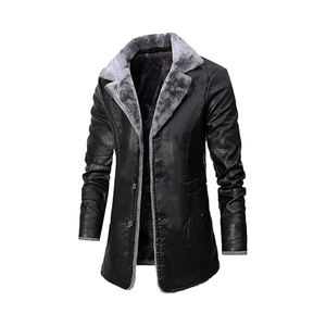 Fabricant de vestes en cuir sur mesure, veste de motard en cuir véritable, vestes en cuir pour hommes, vente en gros, fournisseur de vestes en cuir OEM - Product Image 1
