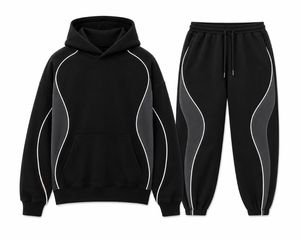 Chándal Deportivo Unisex con Capucha, Manga Larga, Informal, Transpirable, de Secado Rápido, Material de Forro Polar de Poliéster, Corte Regular para Adultos - Product Image 4