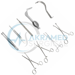 Juego de Instrumentos Quirúrgicos de Episiotomía Ginecológica de Alta Calidad, Acero Inoxidable, Aprobado por CE, Kit Médico Reutilizable - Product Image 4